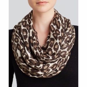 Kate Spade Cheetah Infinity Scarf